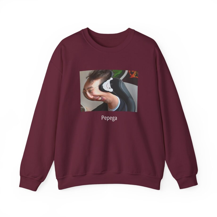 Papaplatte Pepega Unisex Heavy Blend™ Crewneck Sweatshirt