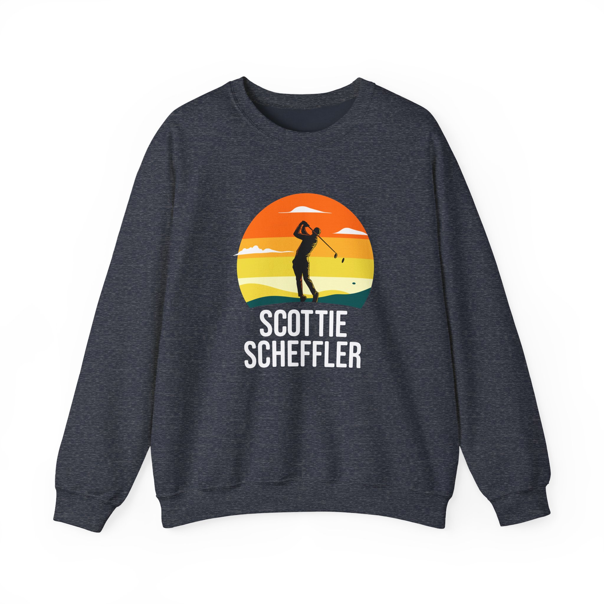 Scottie Scheffler Unisex Heavy Blendâ„¢ Crewneck Sweatshirt
