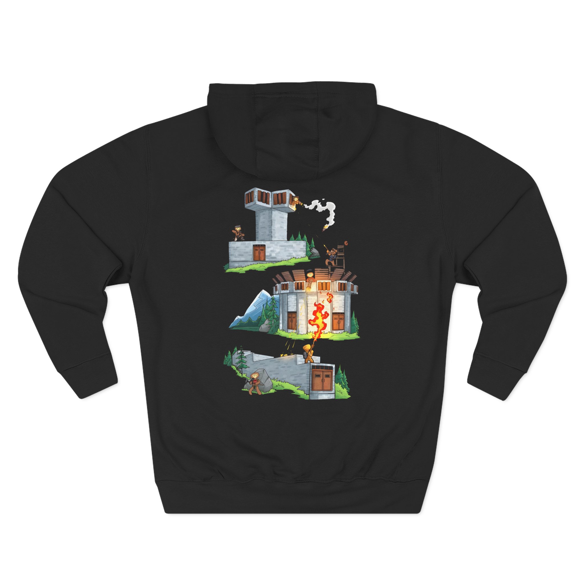 Spoonkid Battlefield Three-Panel Fleece Hoodie