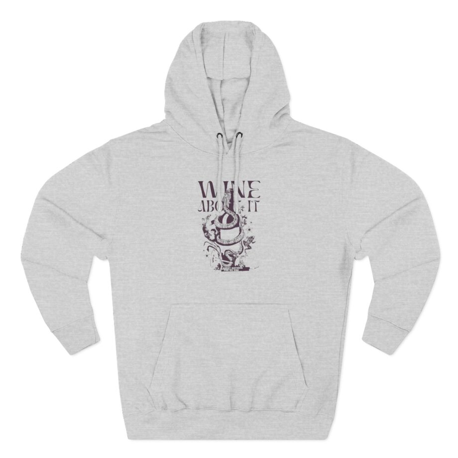 Qtcinderella Snake Three-Panel Fleece Hoodie