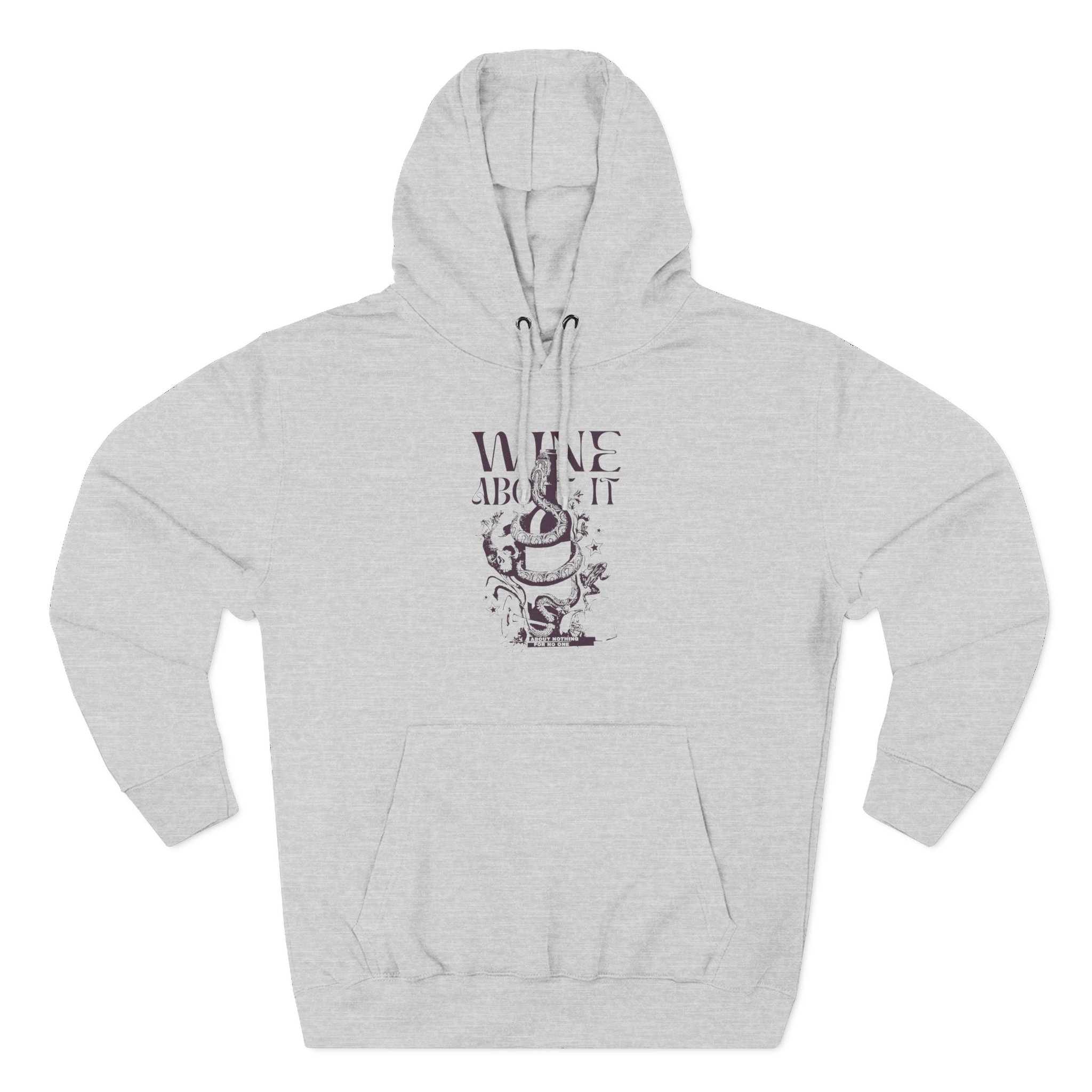 Qtcinderella Snake Three-Panel Fleece Hoodie
