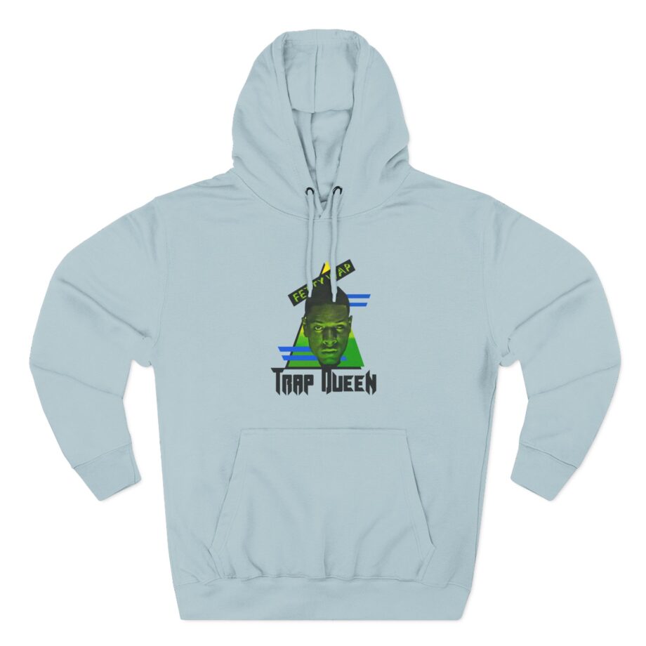 Fetty Wap Trap Queen Three-Panel Fleece Hoodie