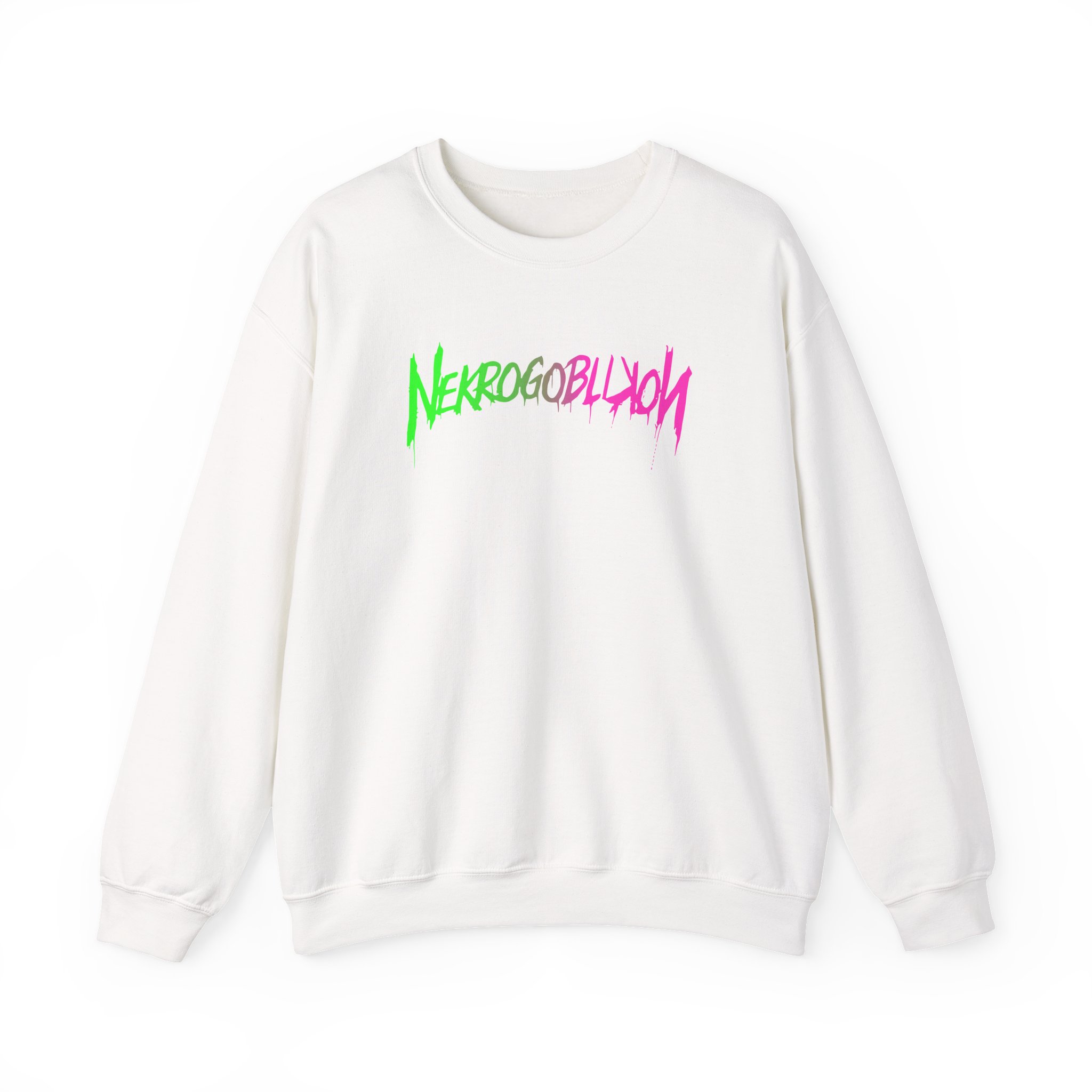 Nekrogoblikon Goblin Mode Wicked Ombre Unisex Heavy Blendâ„¢ Crewneck Sweatshirt