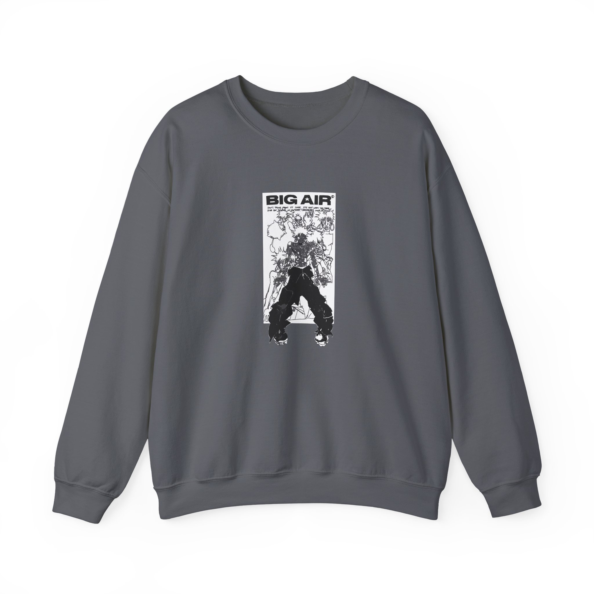 Ecco2k Big Air Unisex Heavy Blendâ„¢ Crewneck Sweatshirt
