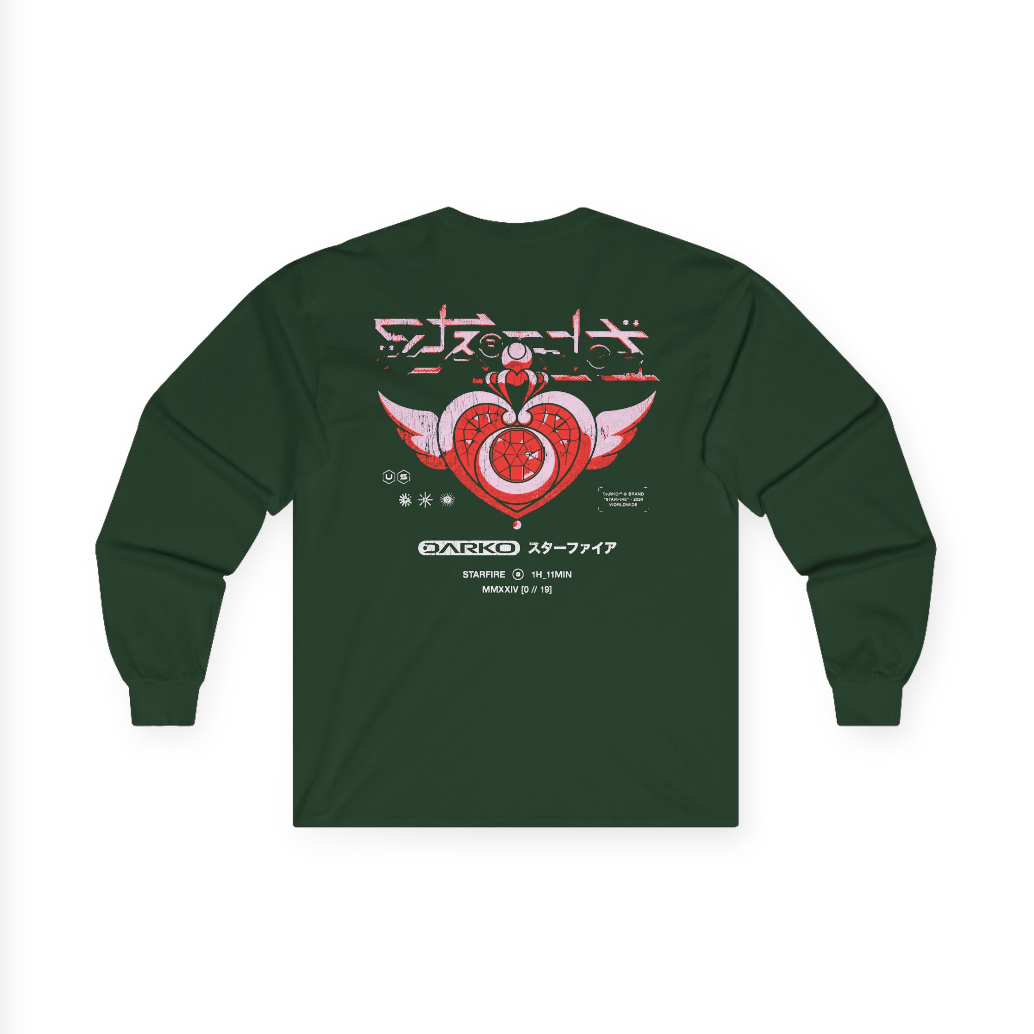 Darko Sm Starfire Unisex Ultra Cotton Long Sleeve Tee