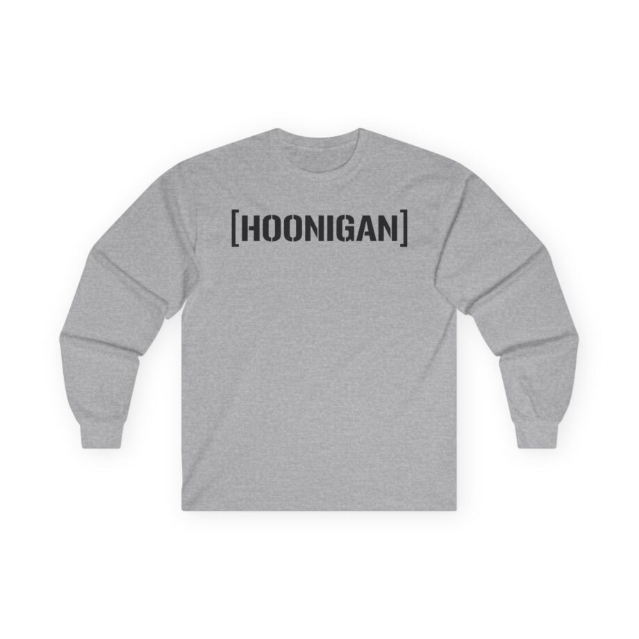 Ken Block Hoonigan Bracket Censor Bar Logo Unisex Ultra Cotton Long Sleeve Tee