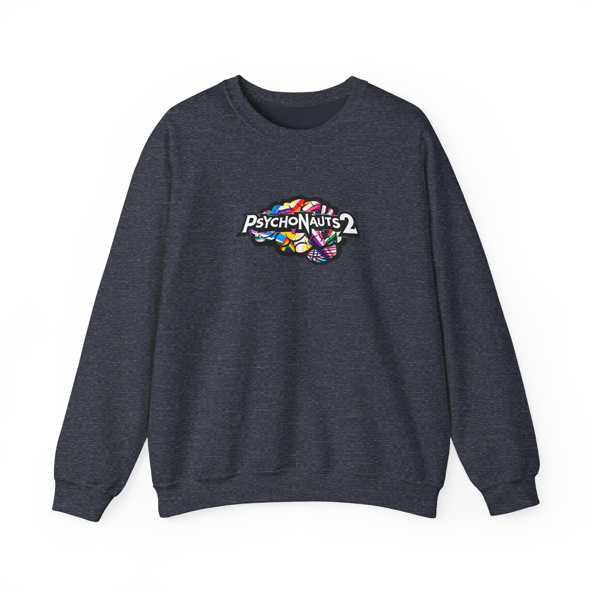 Double Fine Psychonauts 2 Unisex Heavy Blendâ„¢ Crewneck Sweatshirt