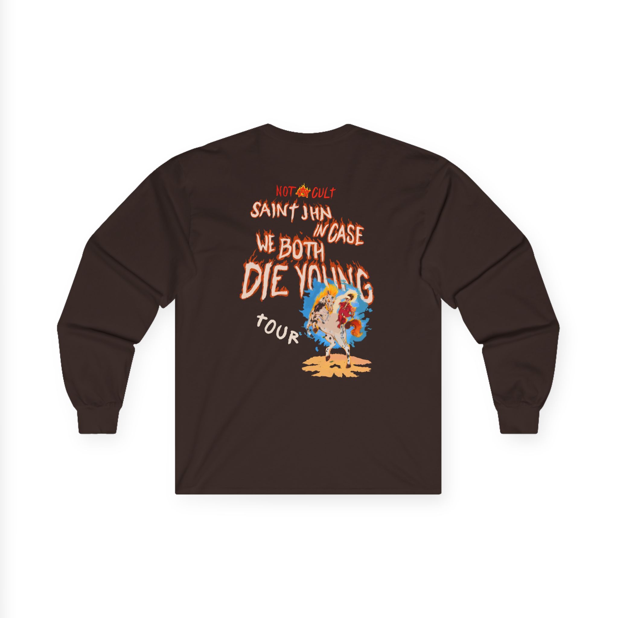 Saint Jhn Incase We Both Die Young World Tour Unisex Ultra Cotton Long Sleeve Tee