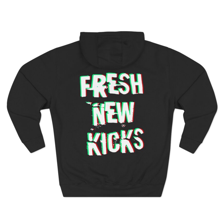 Dimitri K Three-Panel Fleece Hoodie