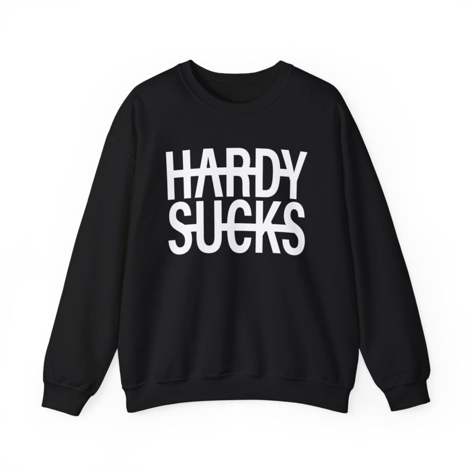 Hardy Hardy Sucks Unisex Heavy Blend™ Crewneck Sweatshirt