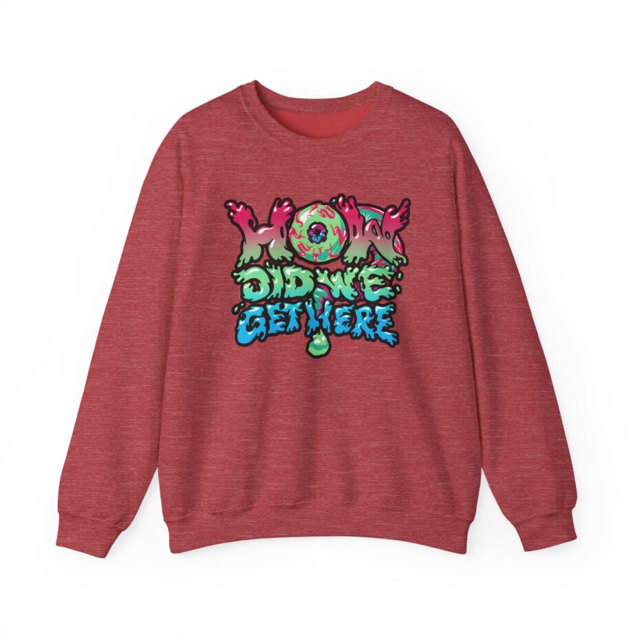How Did We Get Here Unisex Heavy Blend™ Crewneck Sweatshirt