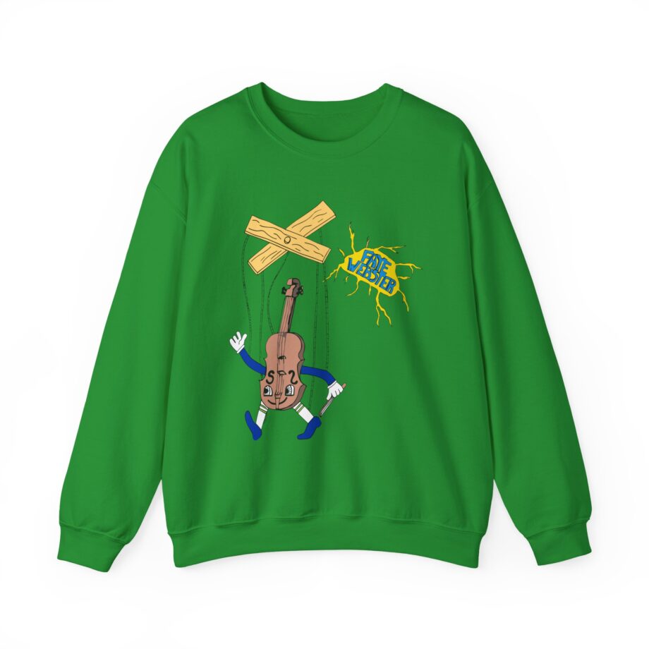 Faye Webster Felt Tip Unisex Heavy Blend™ Crewneck Sweatshirt