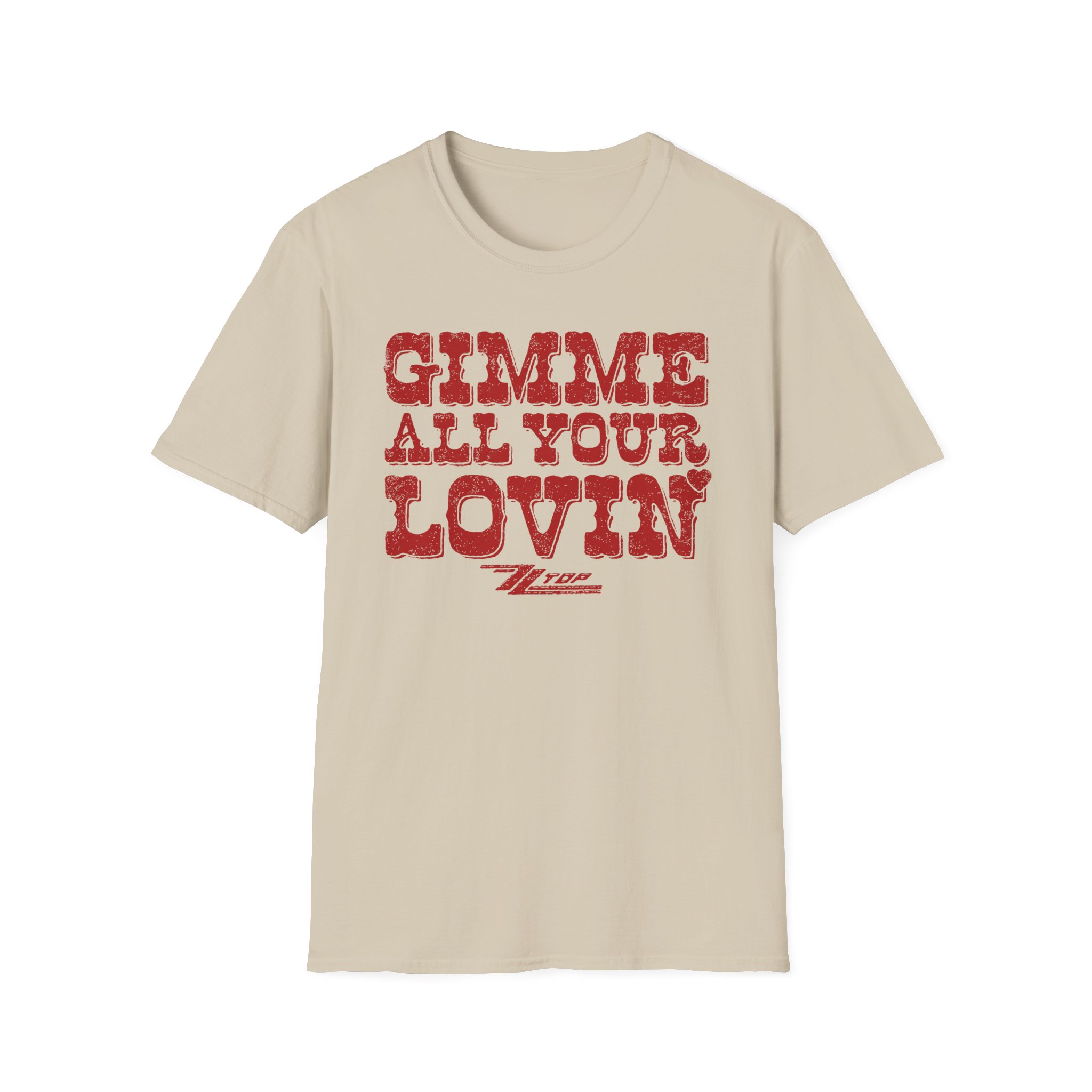 ZZ Top Valentine's Day Unisex Softstyle T-Shirt