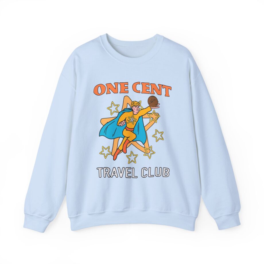 Ryan Trahan One Cent Adventure Awaits Travel Club Unisex Heavy Blend™ Crewneck Sweatshirt