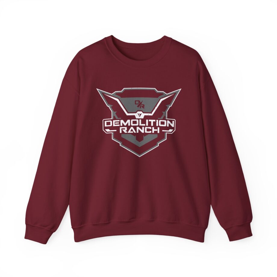 Demolition Ranch Monochrome Shield Unisex Heavy Blend™ Crewneck Sweatshirt