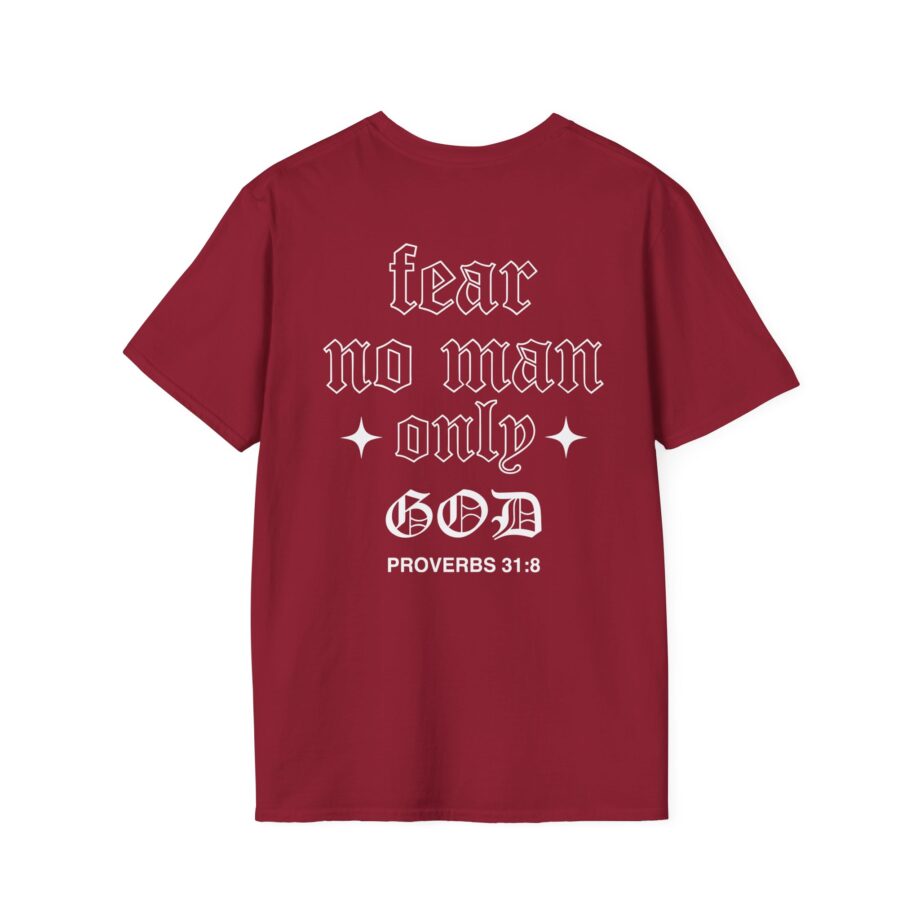 Ryan Garcia Fear No Man Only God Unisex Softstyle T-Shirt