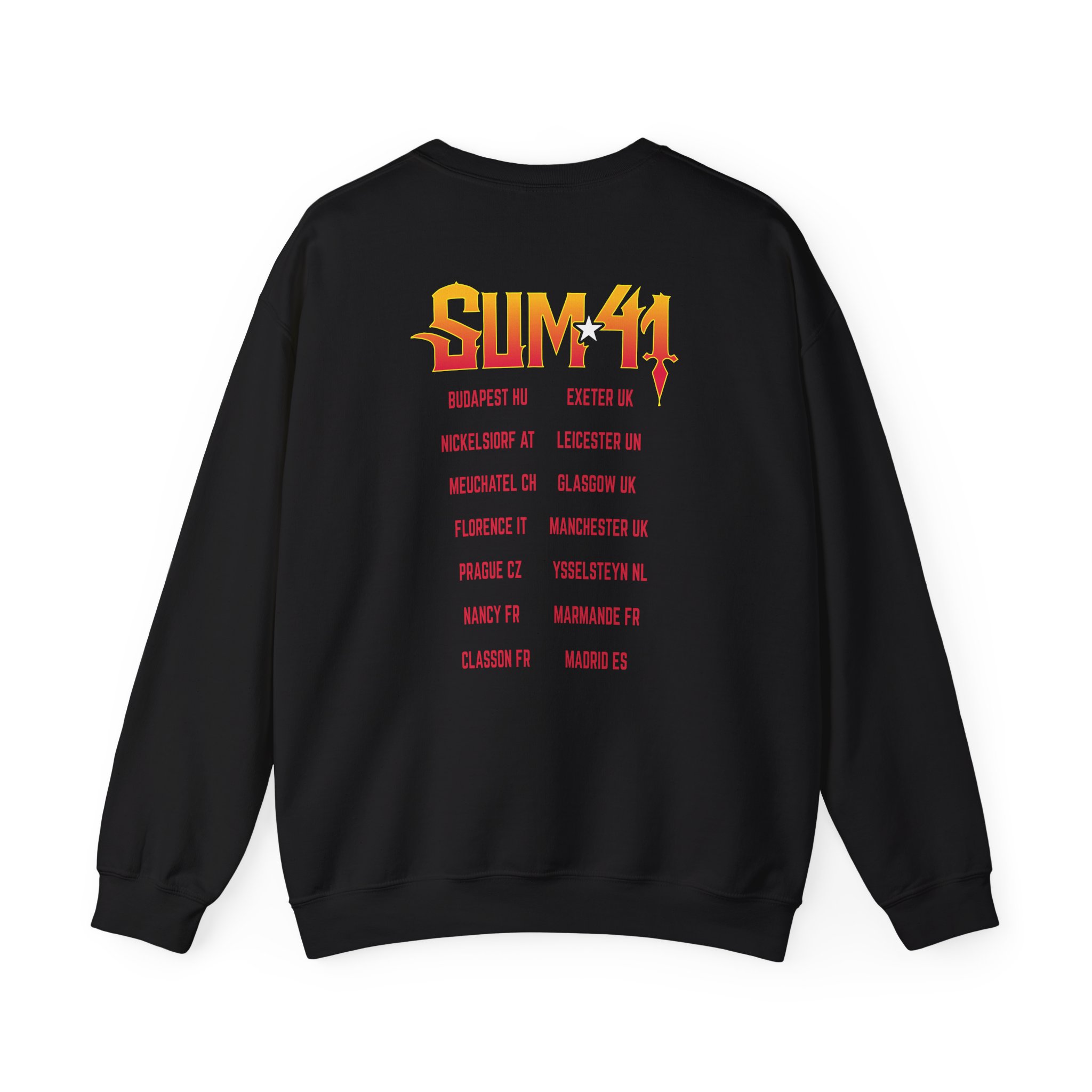 Sum 41 Out for Blood Unisex Heavy Blendâ„¢ Crewneck Sweatshirt