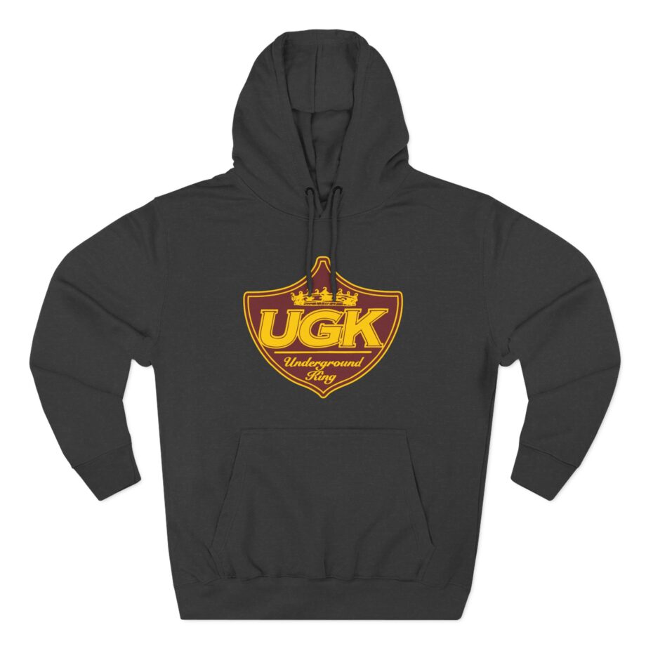 UGK Logo Three-Panel Fleece Hoodie