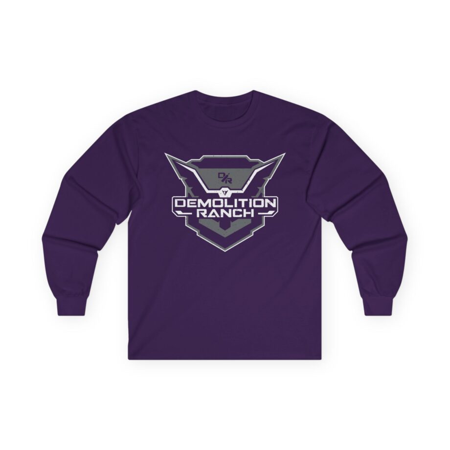 Demolition Ranch Monochrome Shield Unisex Ultra Cotton Long Sleeve Tee