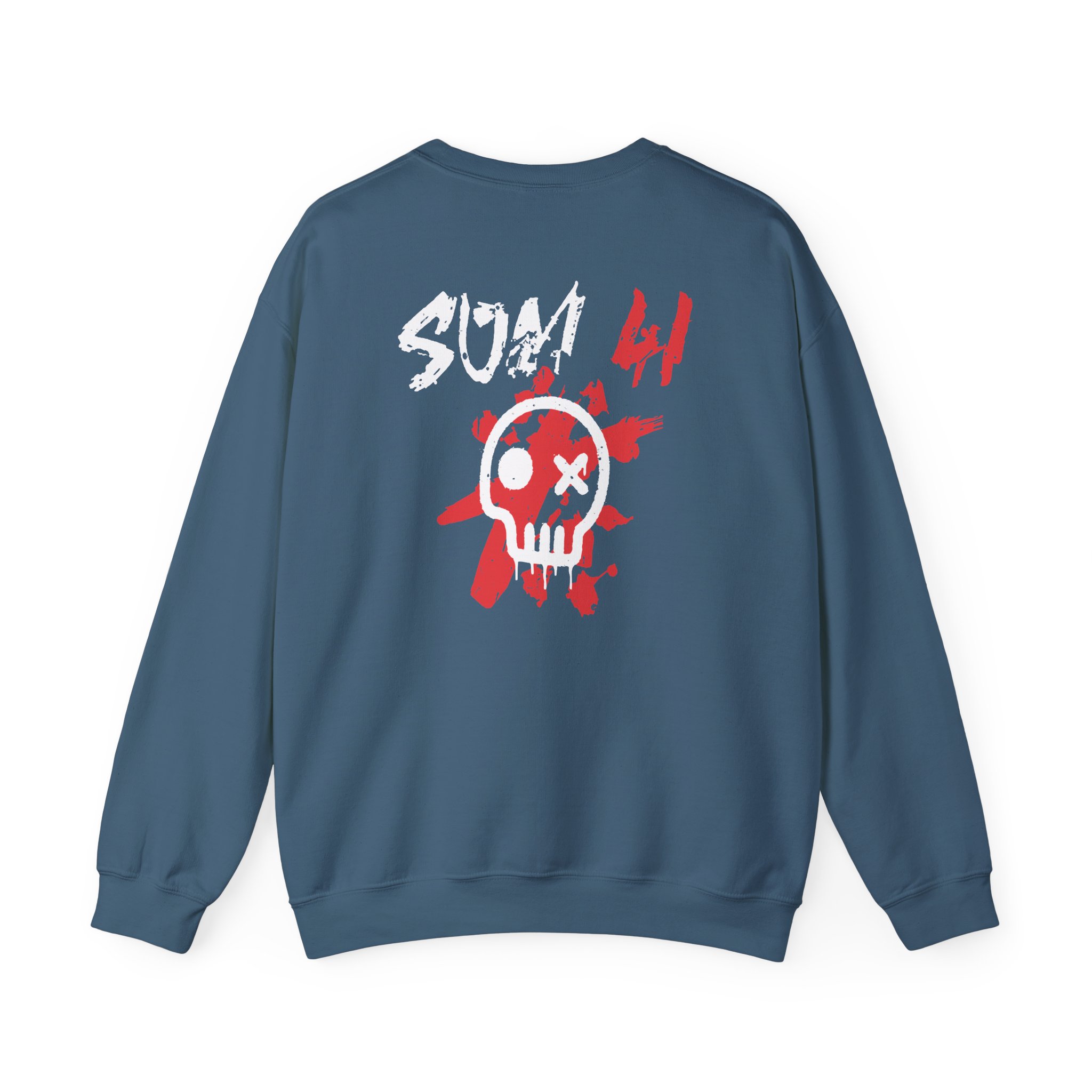Sum 41 Skull Unisex Heavy Blendâ„¢ Crewneck Sweatshirt