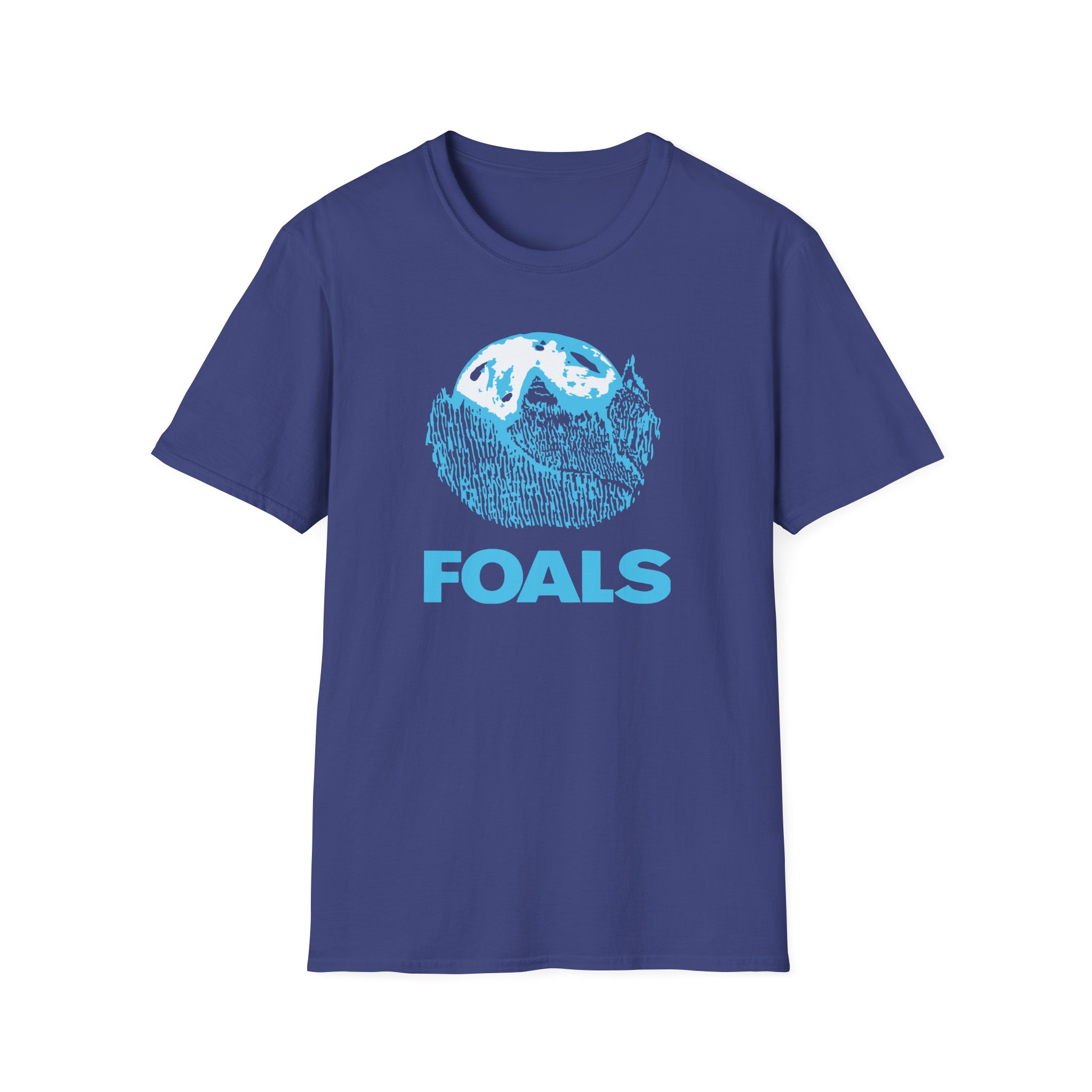 Foals Full Moon Logo Unisex Softstyle T-Shirt