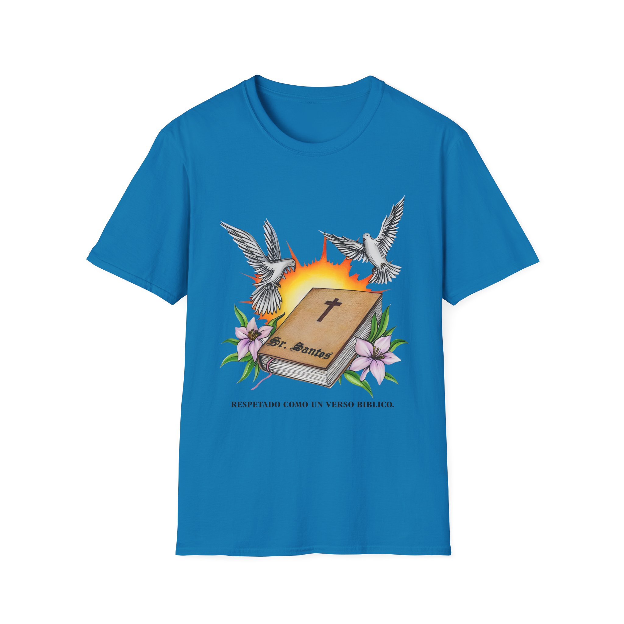 Arcangel Respira Como Un Verso Biblico Unisex Softstyle T-Shirt