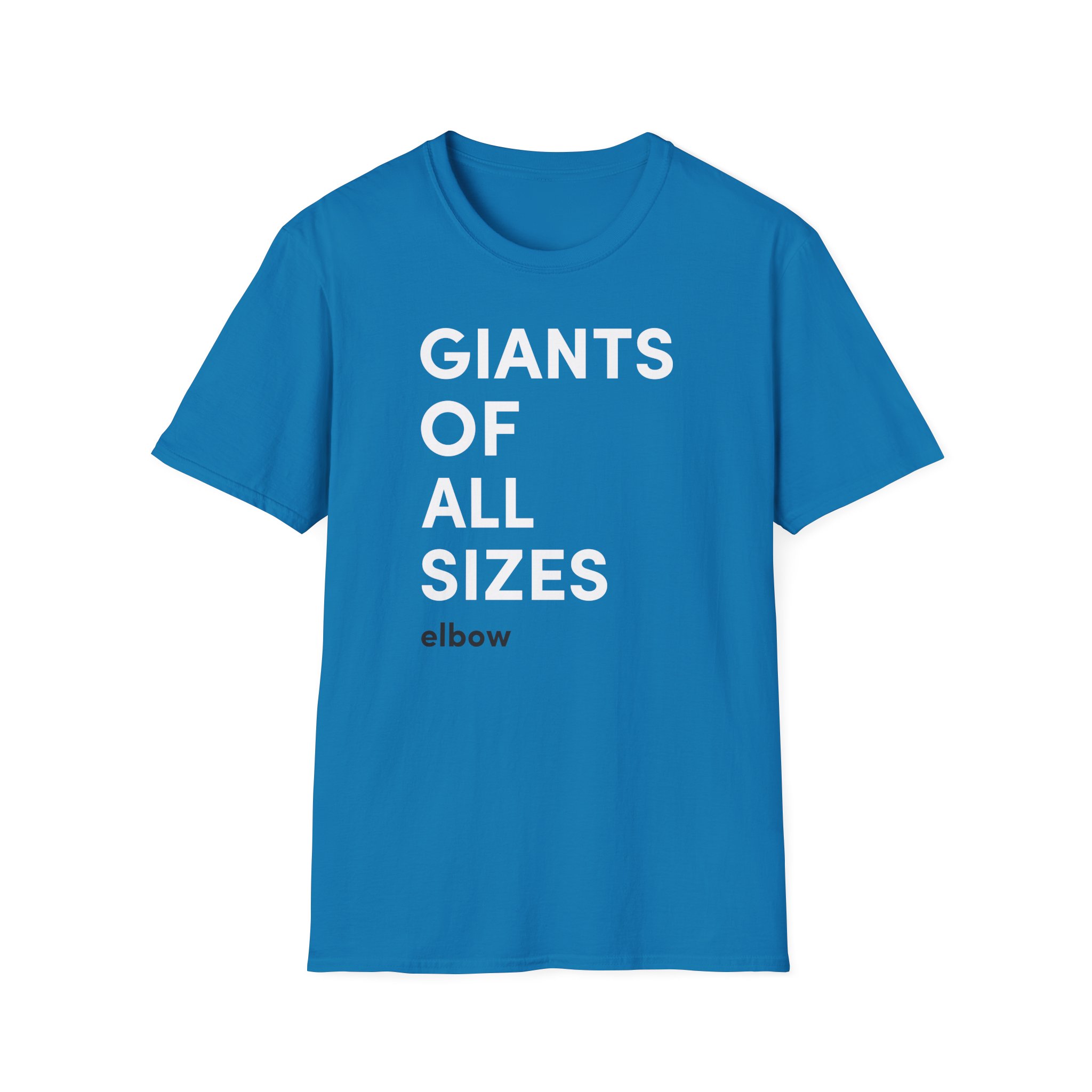 Elbow Audio Giants of All Sizes Unisex Softstyle T-Shirt