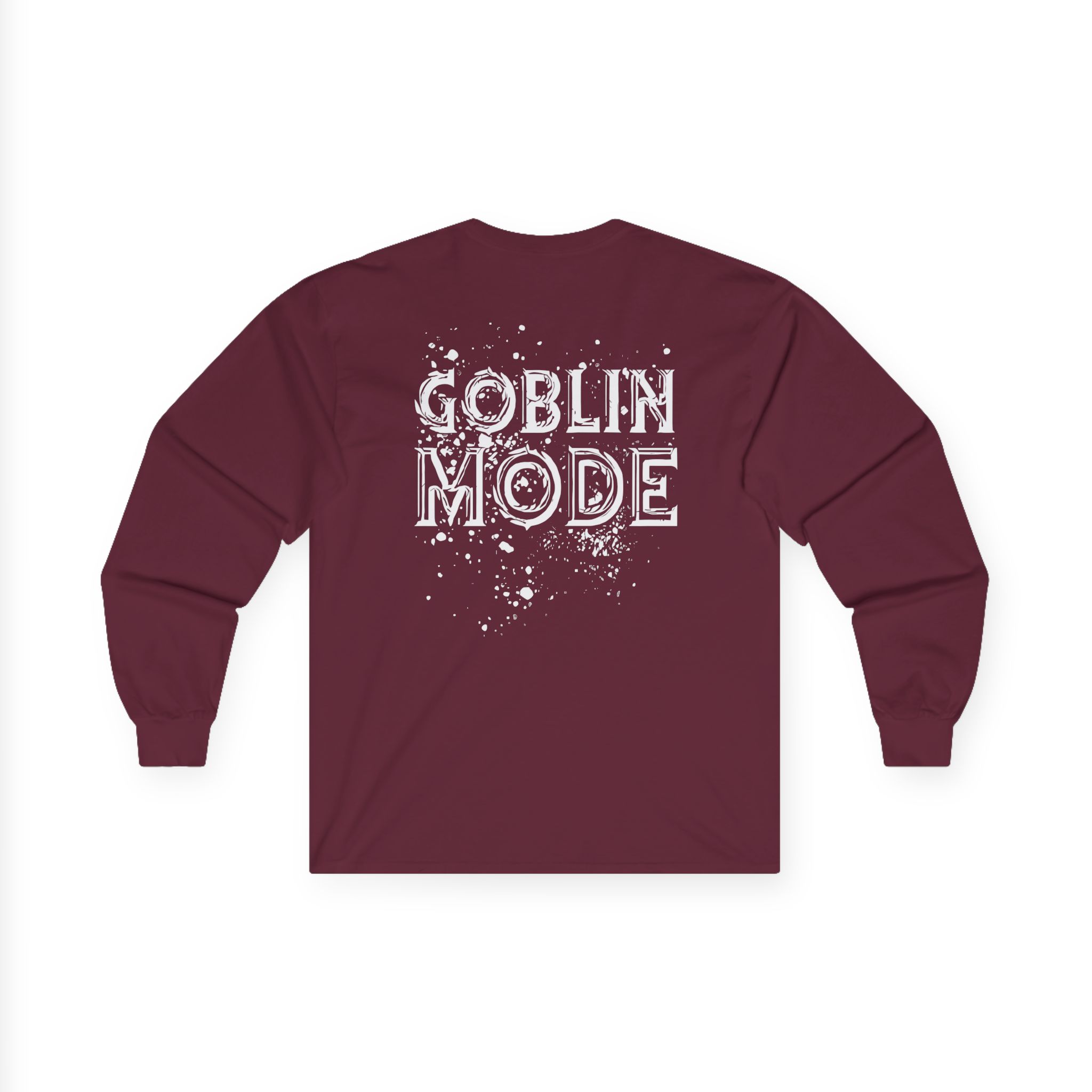 Nekrogoblikon Goblin Mode Raglan Unisex Ultra Cotton Long Sleeve Tee