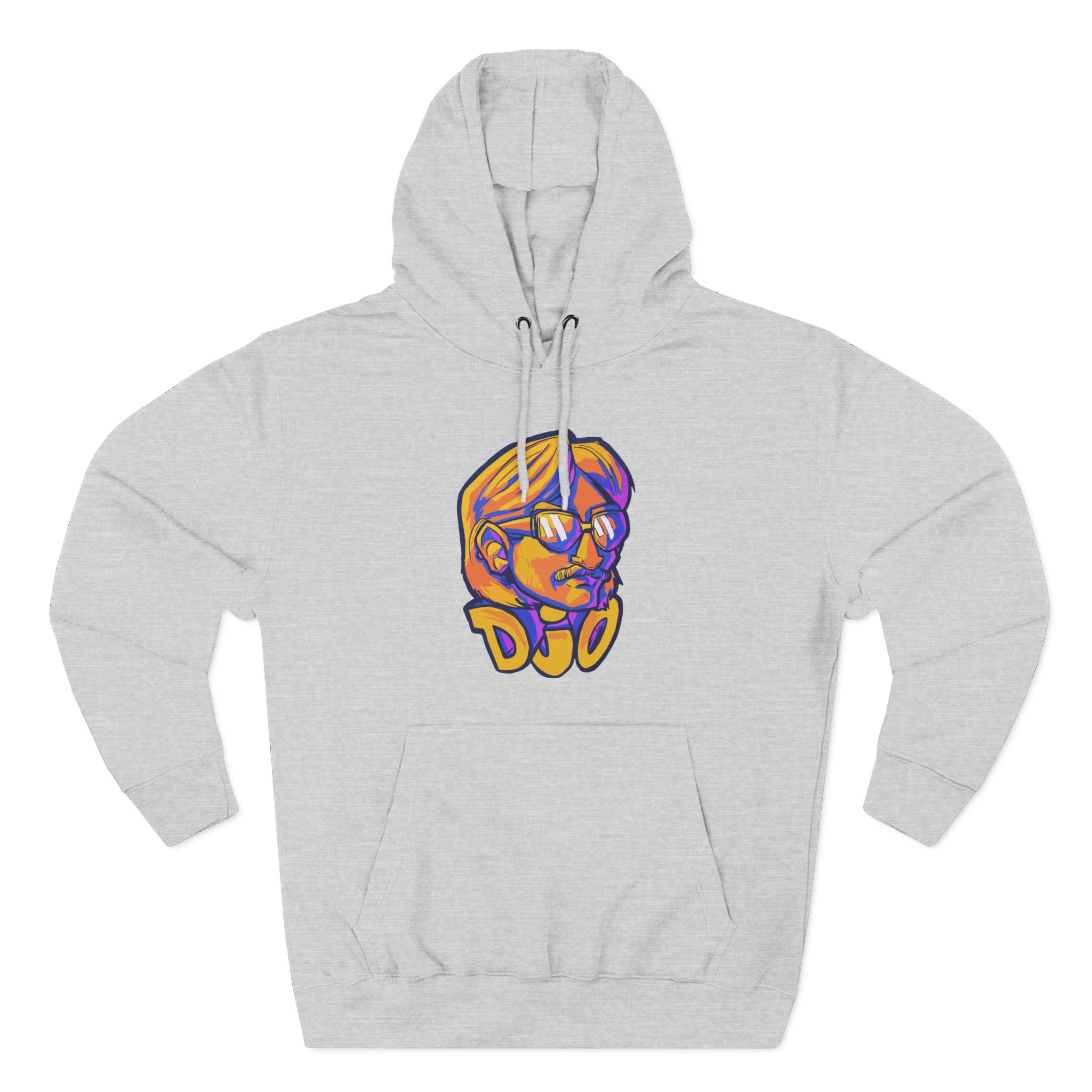 Djo Three-Panel Fleece Hoodie
