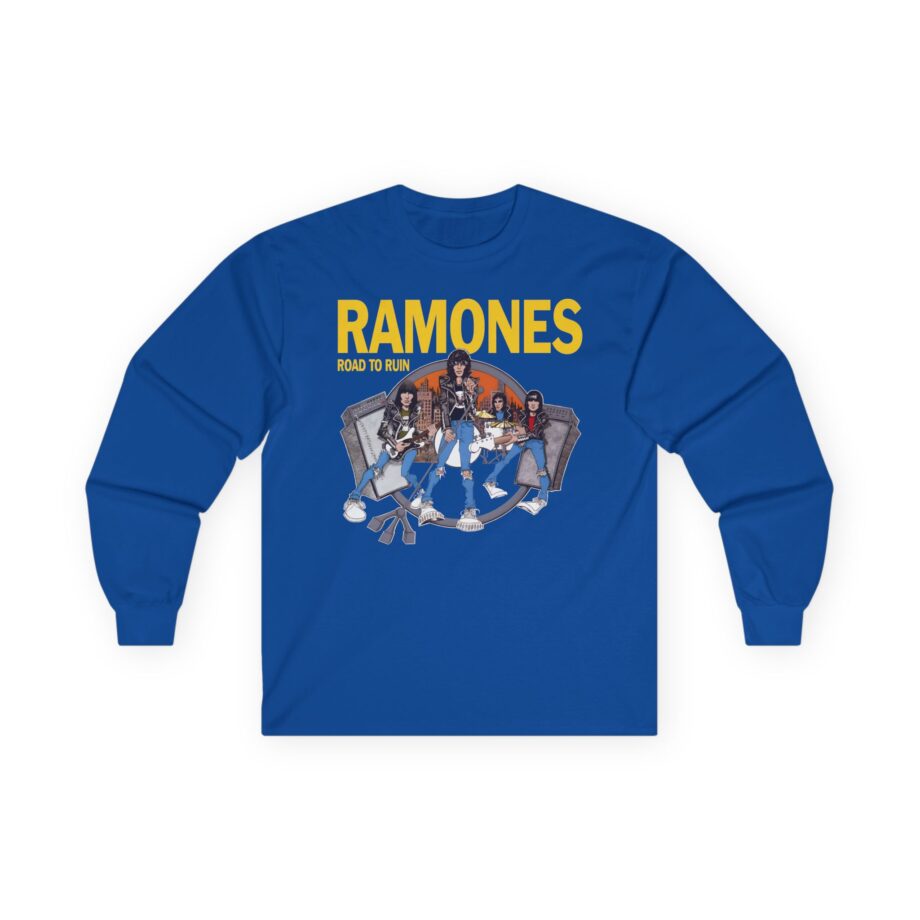 Ramones Ramones I Wanna Be Sedated Unisex Ultra Cotton Long Sleeve Tee
