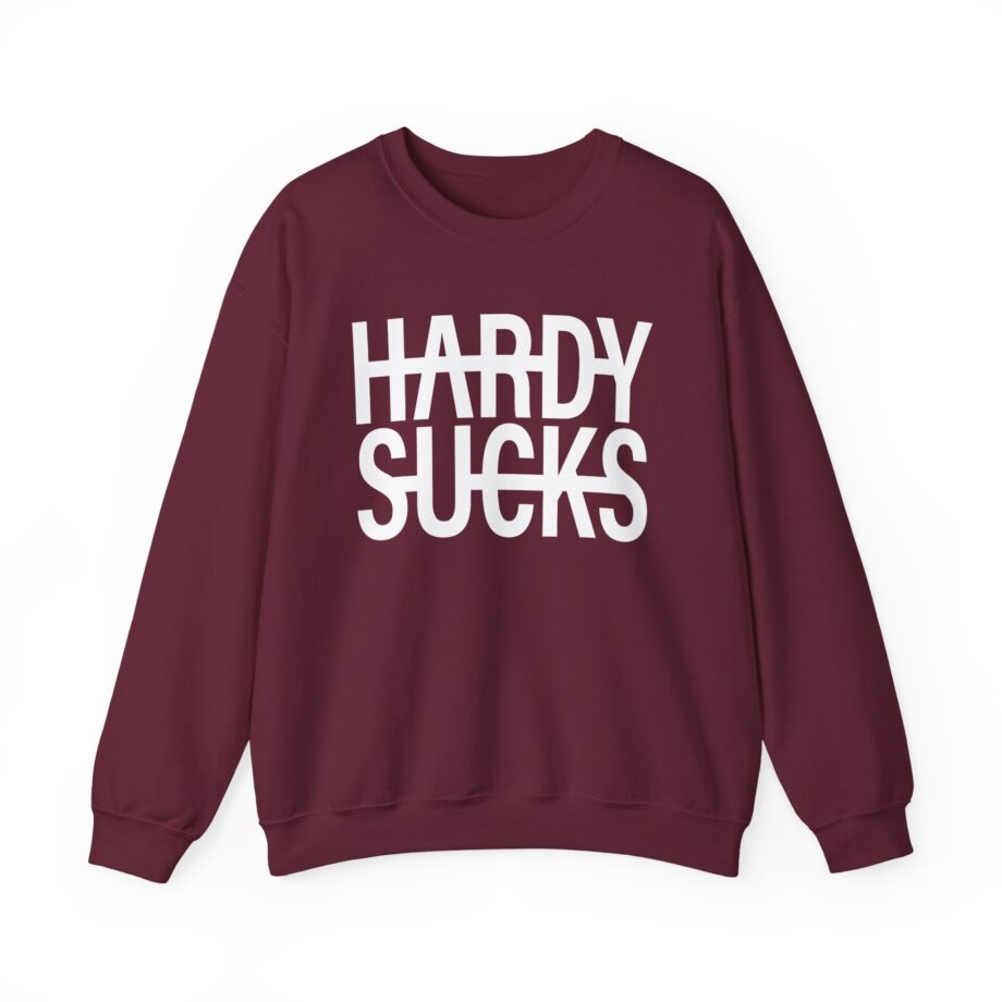 Hardy Hardy Sucks Unisex Heavy Blend™ Crewneck Sweatshirt