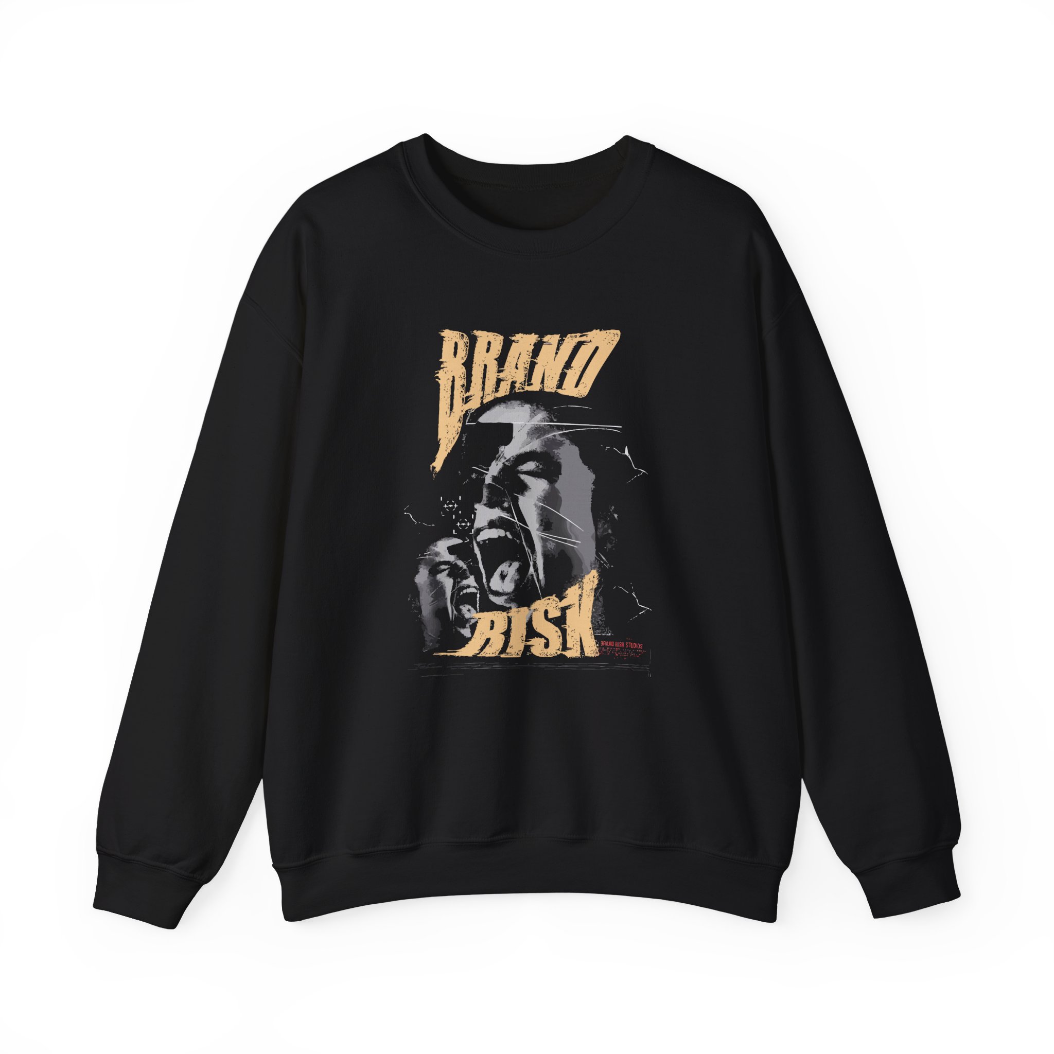 Adin Ross  Brand Risk Unisex Heavy Blendâ„¢ Crewneck Sweatshirt