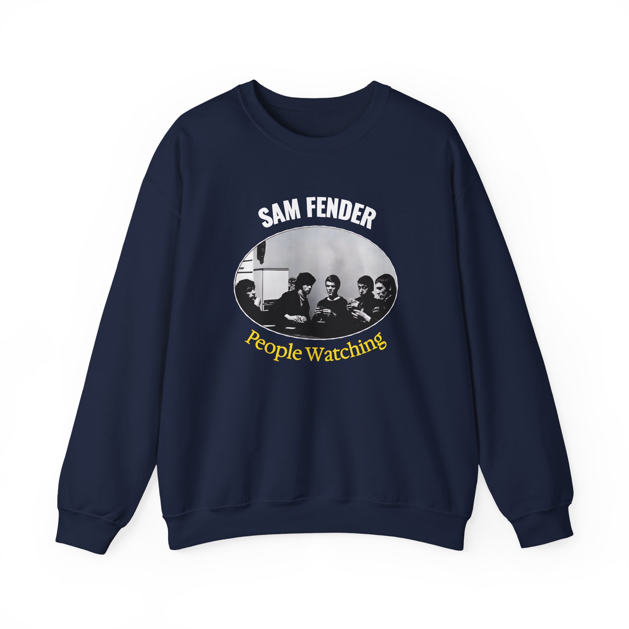 Sam Fender People Watching Unisex Heavy Blendâ„¢ Crewneck Sweatshirt