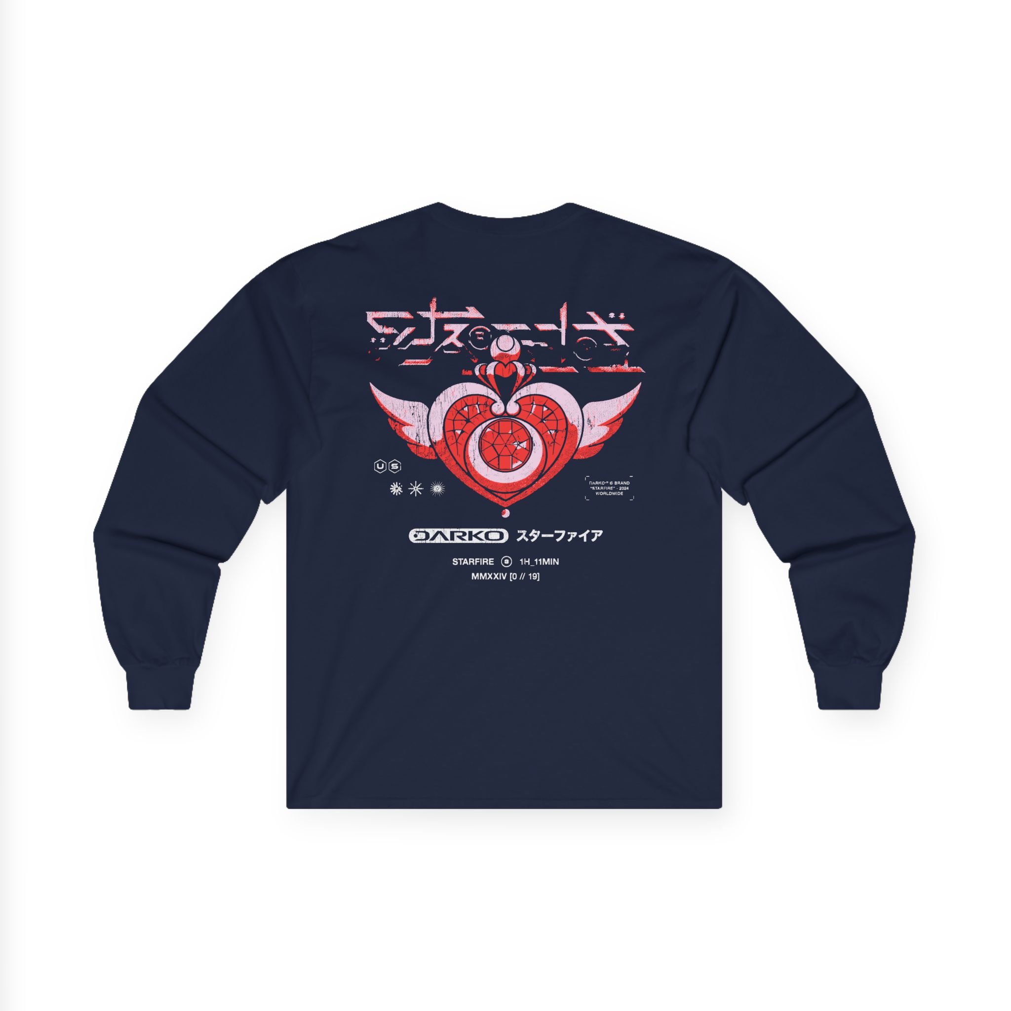 Darko Sm Starfire Unisex Ultra Cotton Long Sleeve Tee