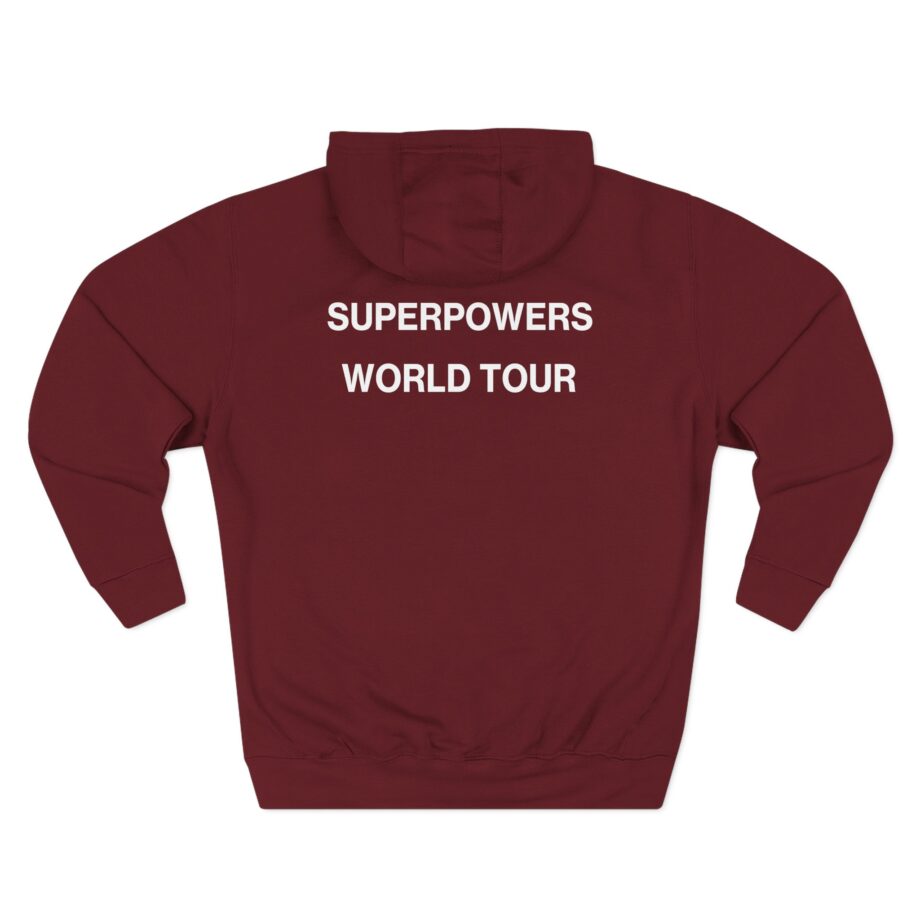 Daniel Caesar Three-Panel Fleece Hoodie
