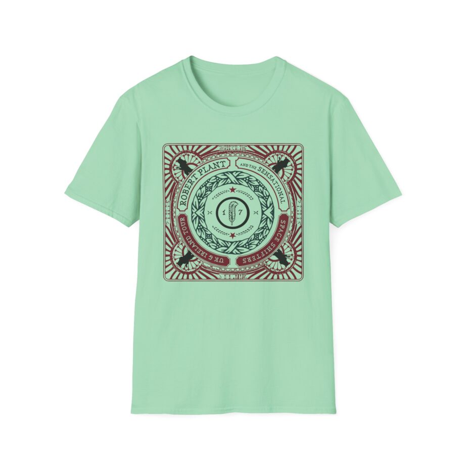 Robert Plant Retrographic Unisex Softstyle T-Shirt