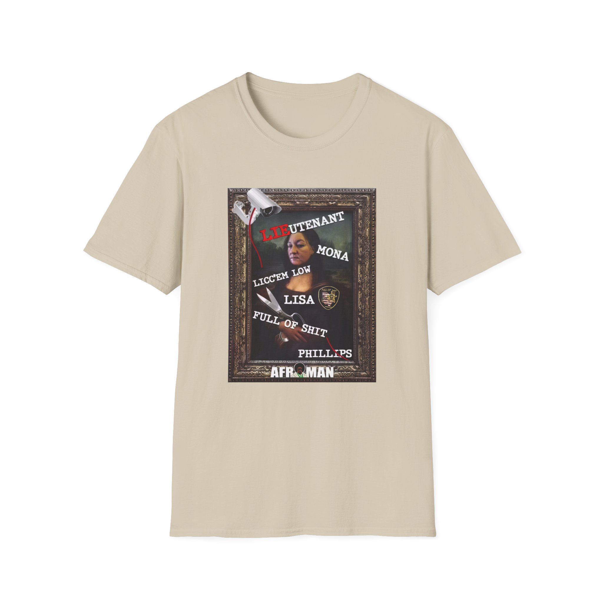 Afroman Lt Licc’em Low Lisa Full of Shit Phillips Unisex Softstyle T-Shirt