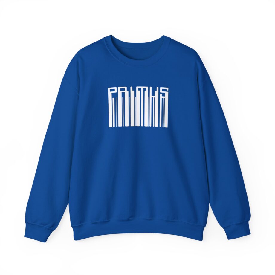 Primus Black Barcode Unisex Heavy Blend™ Crewneck Sweatshirt