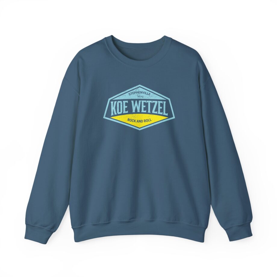 Koe Wetzel Stephenville Rock & Roll Unisex Heavy Blend™ Crewneck Sweatshirt