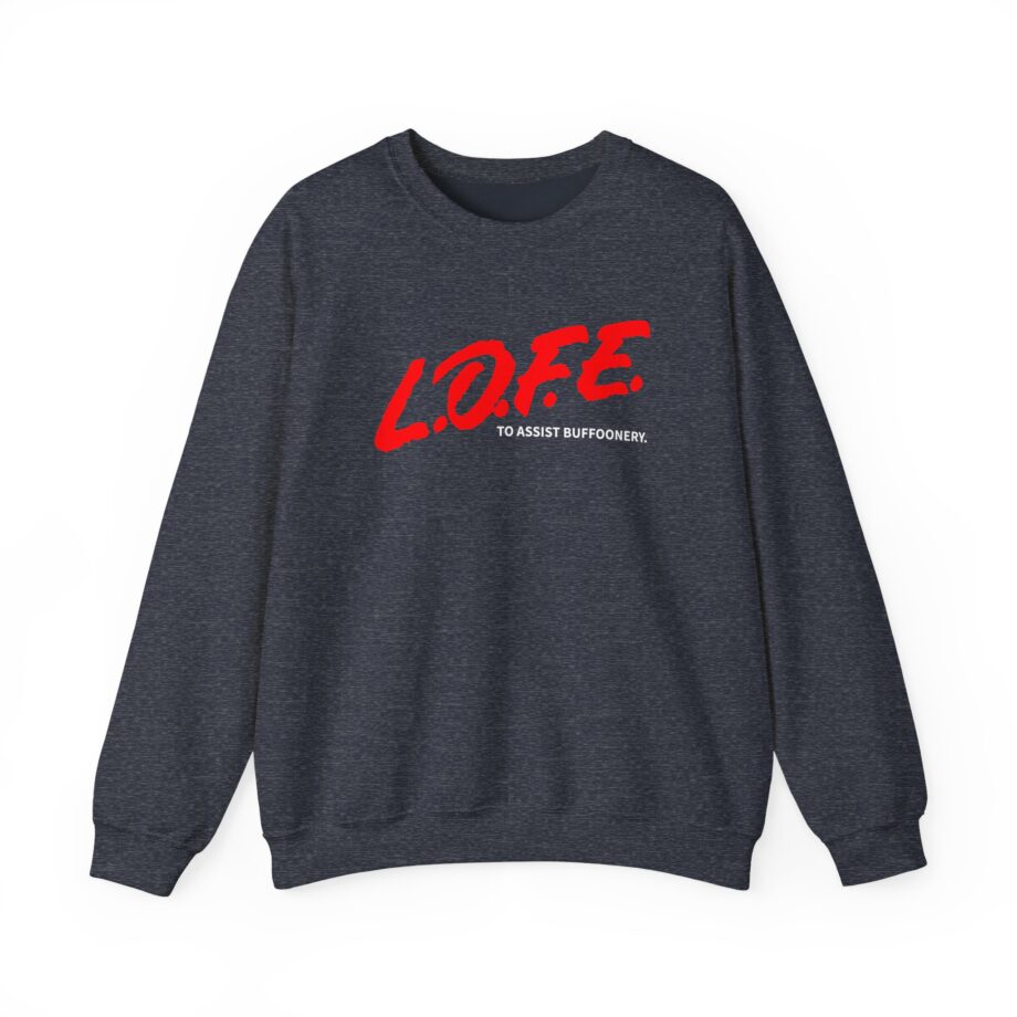 Lofe to Assist Buffoonery Unisex Heavy Blend™ Crewneck Sweatshirt