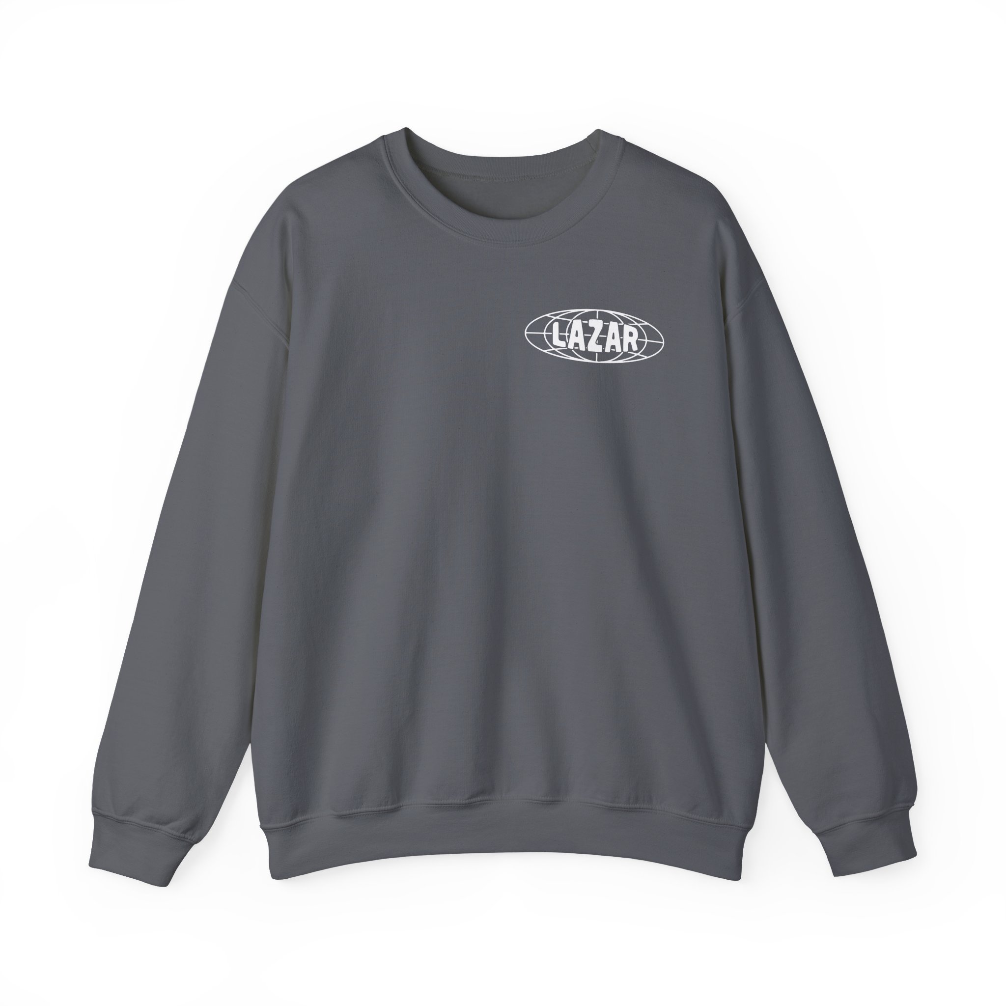 Lazarbeam Globe Indigo Unisex Heavy Blendâ„¢ Crewneck Sweatshirt