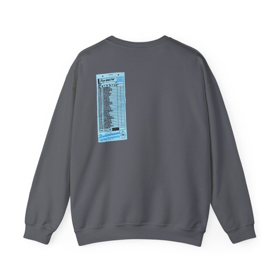 Faye Webster Underdressed at the Symphony 2024 Tour Unisex Heavy Blend™ Crewneck Sweatshirt