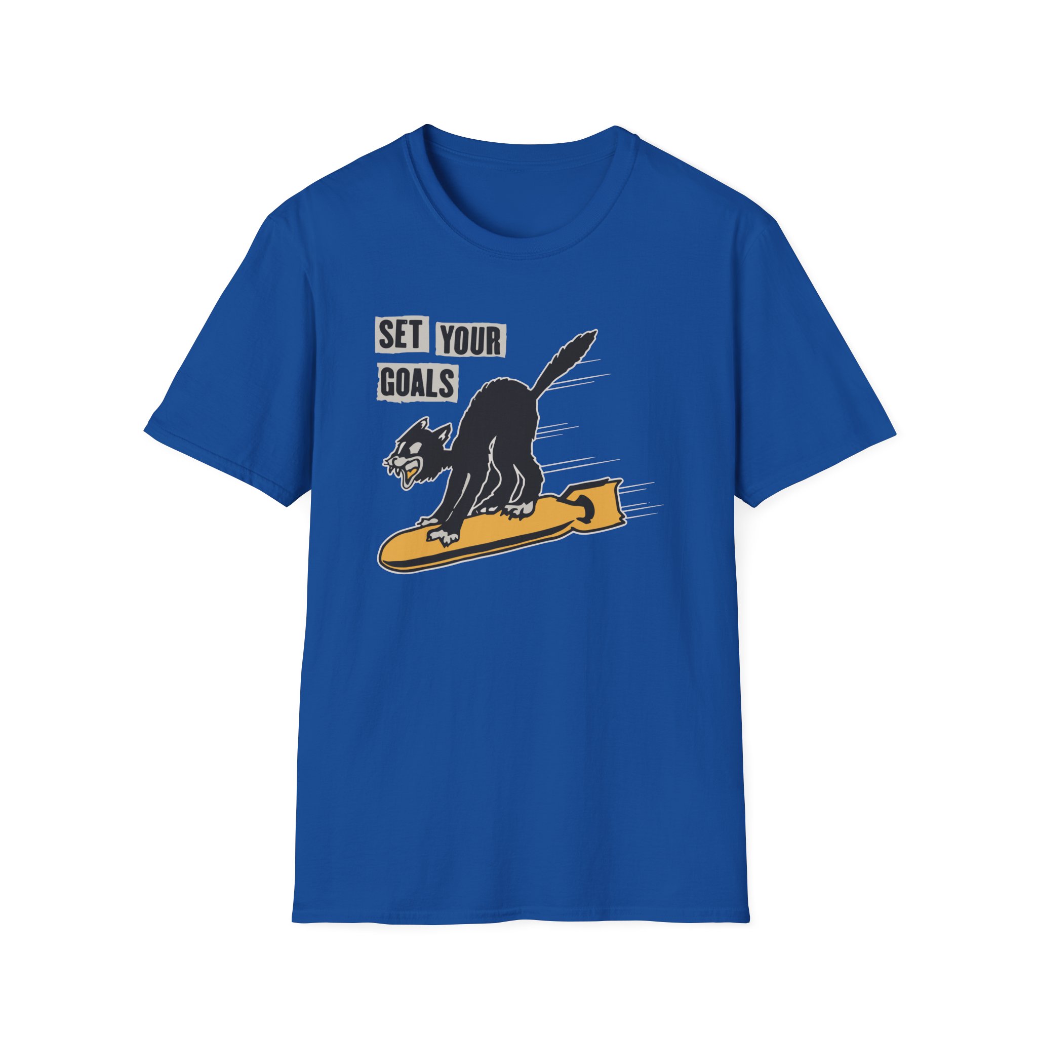 Set Your Goals Bomber Unisex Softstyle T-Shirt