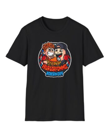Burger Pommes eierkopf Unisex Softstyle T-Shirt