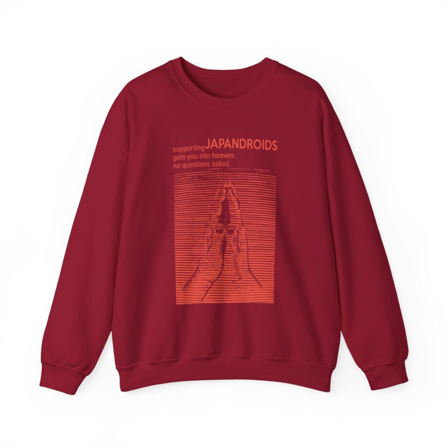 Supporting Japandroids Gets You Into Heaven No Questions Asked Unisex Heavy Blend™ Crewneck Sweatshirt