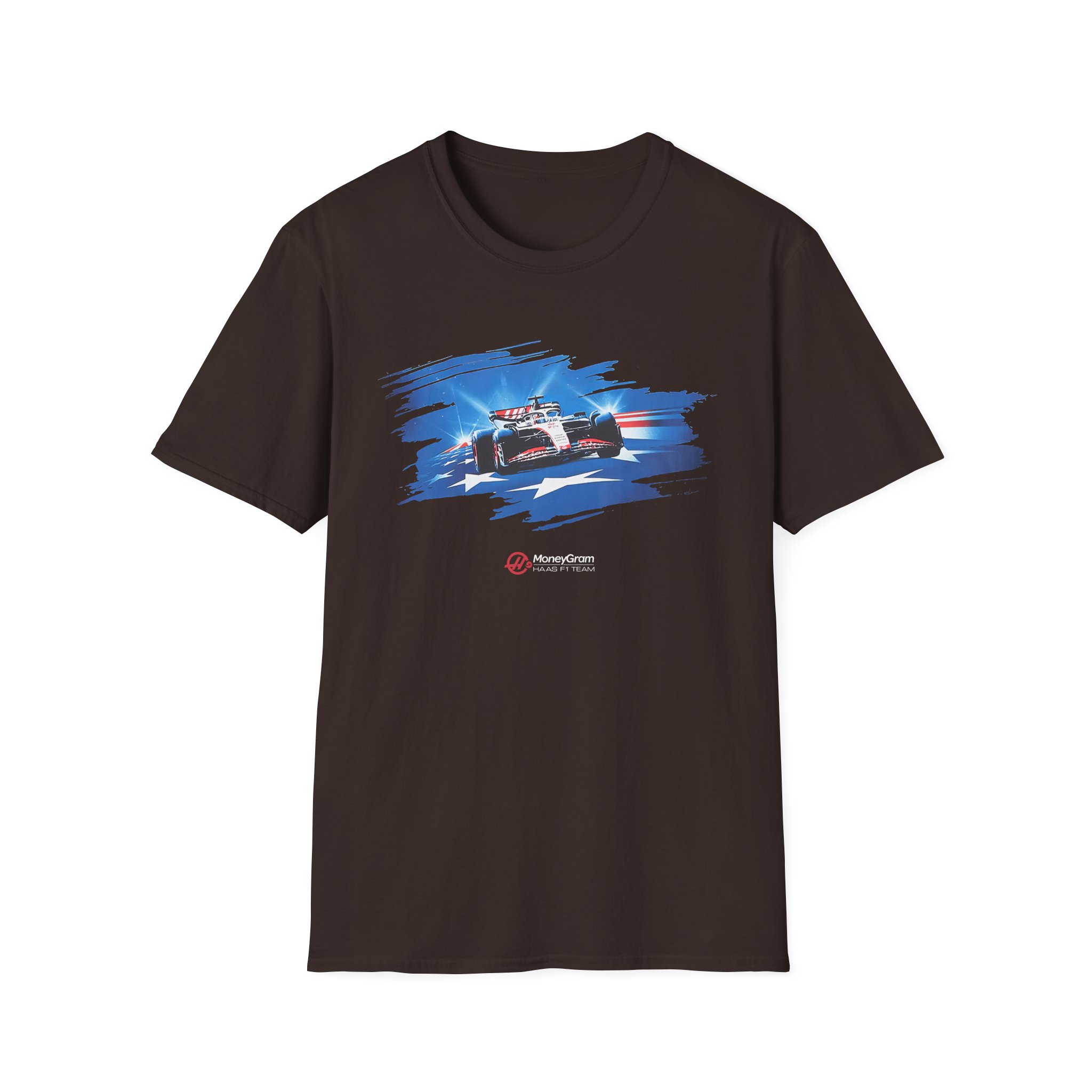 Haas F1 Usa Unisex Softstyle T-Shirt