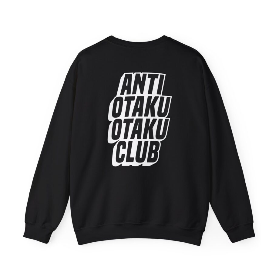 Rubius Anti Otaku Otaku Club Unisex Heavy Blend™ Crewneck Sweatshirt