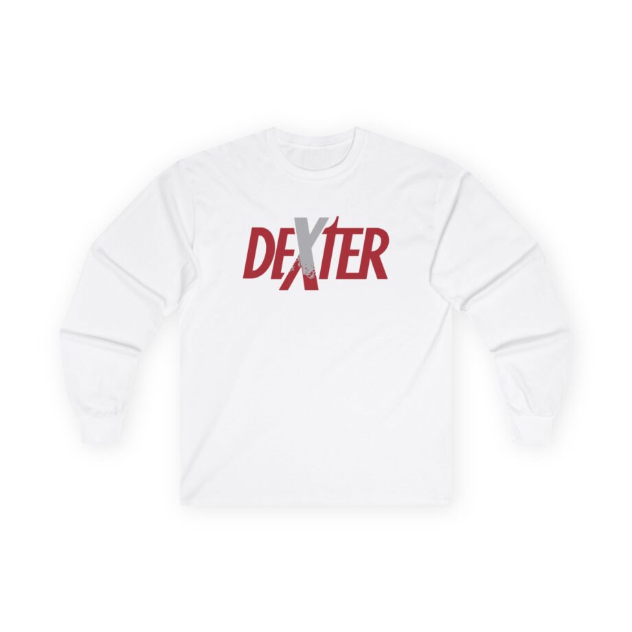 Dexter Spatter Logo Unisex Ultra Cotton Long Sleeve Tee