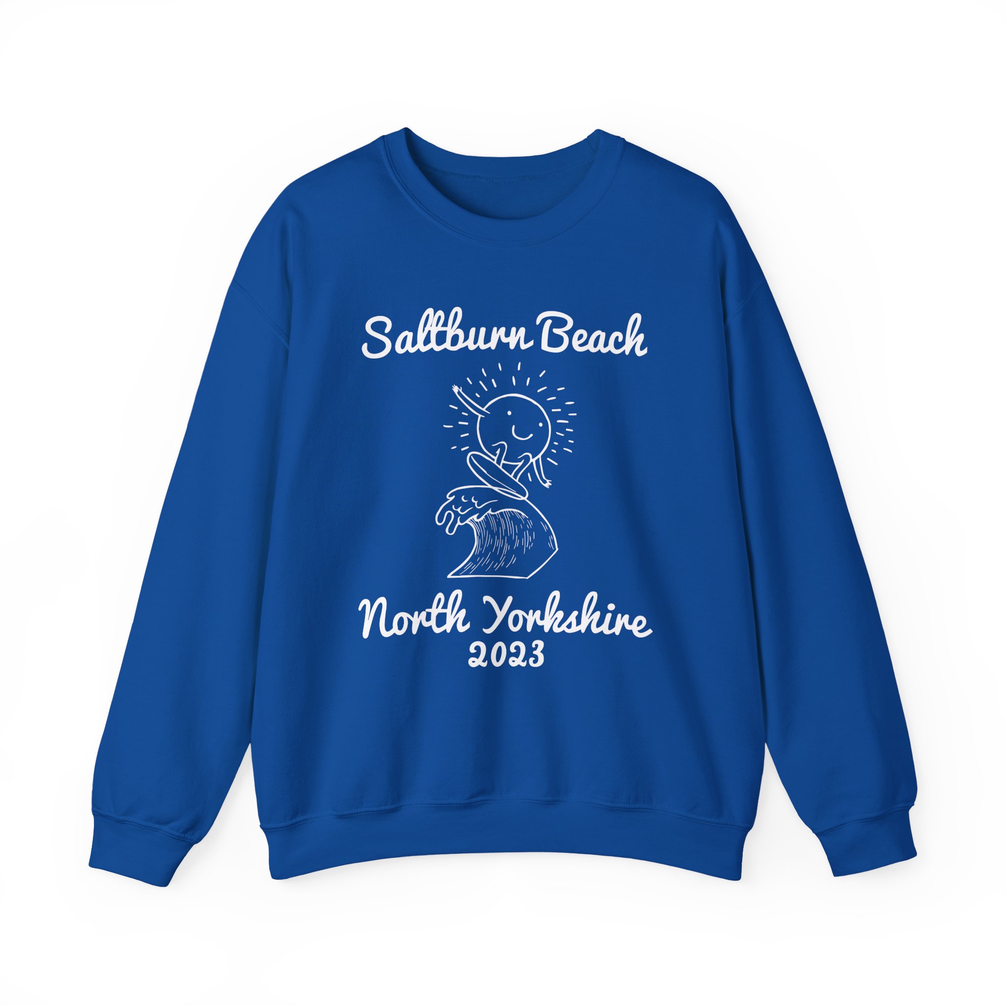 Saltburn Beach Unisex Heavy Blendâ„¢ Crewneck Sweatshirt