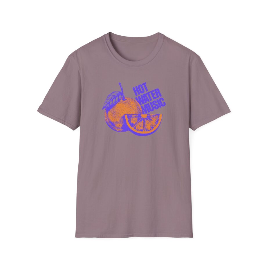 Hot Water Music Florida Orange Unisex Softstyle T-Shirt